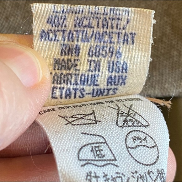 Donna Karan Brown Linen Skirt Suit Set Size 8 - Picture 16 of 16